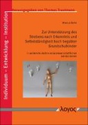 Zur Unterstützung des Strebens nach Erkenntnis und Selbstständigkeit hoch begabter Grundschulkinder in außerschulischen naturwissenschaftlichen Lernkontexten