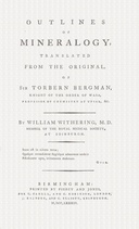 Outlines of mineralogy