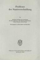 Probleme der Staatsverschuldung