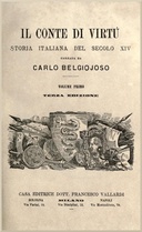Il Conte di Virtù vol. 1/2 Storia italiana del secolo XIV