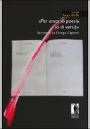 «Per amor di poesia (o di versi)»