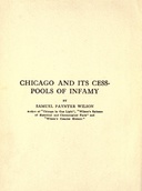Chicago and its cess-pools of infamy