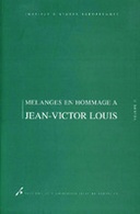 Mélanges en hommage à Jean-Victor Louis