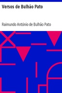 Versos de Bulhão Pato