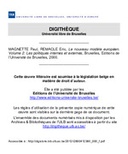 Le nouveau modèle européen. Volume 2