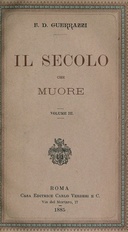 Il secolo che muore, vol. III