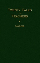 Twenty Talks to Teachers