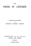 book cover Book cover