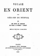 Voyage en Orient, Volume 2: Les nuits du Ramazan - De Paris à Cythère - Lorely