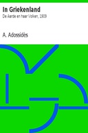 In Griekenland De Aarde en haar Volken, 1909