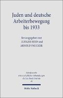 Juden und deutsche Arbeiterbewegung bis 1933