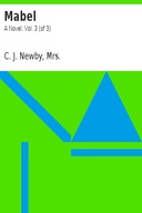 Mabel: A Novel. Vol. 3 (of 3)