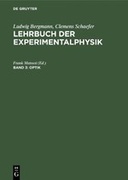 Optik. Mit 1 Ausschlagtafel