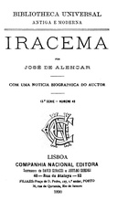 Iracema: com uma noticia biographica do auctor