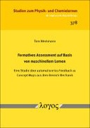 Formatives Assessment auf Basis von maschinellem Lernen