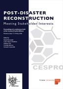Post-Disaster Reconstruction: Meeting Stakeholder Interests