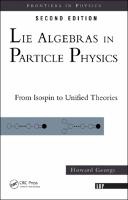 Lie Algebras In Particle Physics