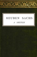 Reuben Sachs; a sketch