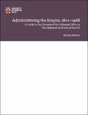 Administering the Empire, 1801-1968