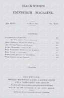 Blackwood's Edinburgh Magazine, Vol. 93, No. 569, March, 1863