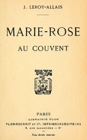 book cover Book cover