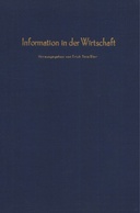 Information in der Wirtschaft