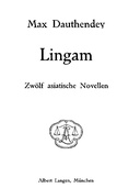 Lingam Zwölf asiatische Novellen