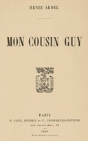 Mon cousin Guy