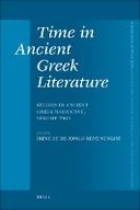 Time in Ancient Greek Literature