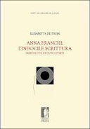 Anna Franchi: l'indocile scrittura