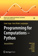 Programming for Computations - Python: A Gentle Introduction to Numerical Simulations with Python 3.6 Programming for Computations - Python: A Gentle Introduction to Numerical Simulations with Python 3.6