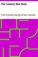 The Cookery Blue Book