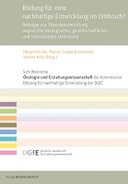 Bildung für eine nachhaltige Entwicklung im Umbruch?