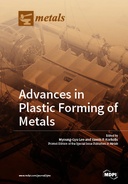 Advances in Plastic Forming of Metals