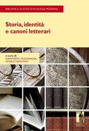 Storia, identit&agrave; e canoni letterari