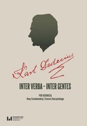 Karl Dedecius. Inter verba – inter gentes