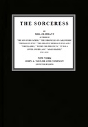 The Sorceress (complete)