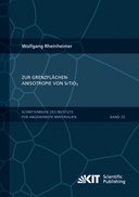 Zur Grenzflächenanisotropie von SrTiO3