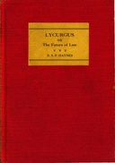 Lycurgus : $b or The future of law