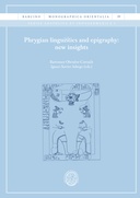 Phrygian linguistics and epigraphy