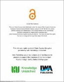 Milestones in Water Reuse