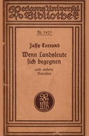 Wenn Landsleute sich begegnen und andere Novellen