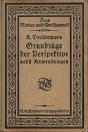 Grundzüge der Perspektive nebst Anwendungen