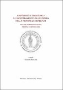 Università e territorio: il decentramento dell'Ateneo nella Provincia di Firenze