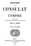 Histoire du Consulat et de l'Empire (19/20): faisant suite à l''Histoire de la Révolution Française'