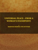 Universal peace—from a woman’s standpoint