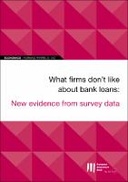 EIB Working Papers 2019/07 - What firms don’t like about bank loans