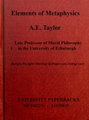 Elements of Metaphysics