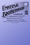 Universal Brotherhood, Volume XIII, No. 10, January 1899