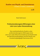 Professionsbezogene Wirkungen Einer Lehr-Lern-Labor-Veranstaltung